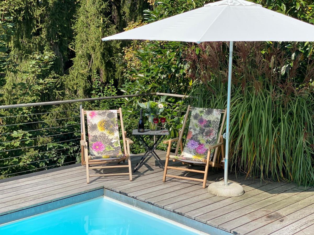 Landhaus Am Plattenbichl - Luxus Apartment Mit Privat-Pool Und Sauna - Im Sommer Bergbahn Inklusive Oberstdorf Buitenkant foto