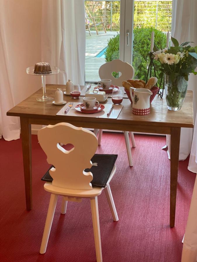 Landhaus Am Plattenbichl - Luxus Apartment Mit Privat-Pool Und Sauna - Im Sommer Bergbahn Inklusive Oberstdorf Buitenkant foto