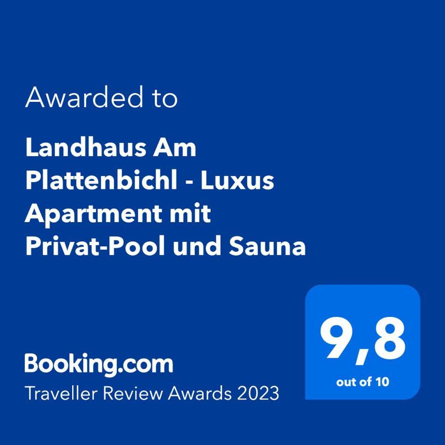 Landhaus Am Plattenbichl - Luxus Apartment Mit Privat-Pool Und Sauna - Im Sommer Bergbahn Inklusive Oberstdorf Buitenkant foto